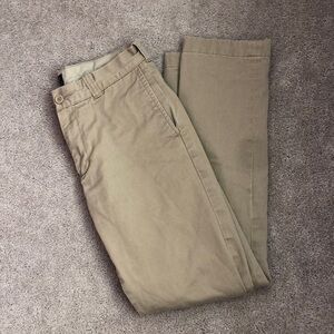 JCrew the Sutton flannel lined khakis, size 30 x 32